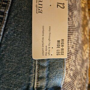 A.N.A high waist wide leg jeans